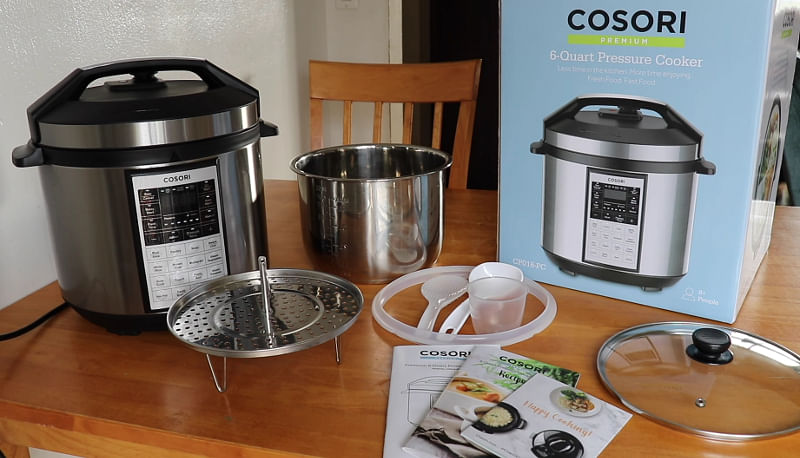 COSORI Electric Pressure Cooker 6 Quart, 9-in-1 Instant Multi Cooker, -  Jolinne