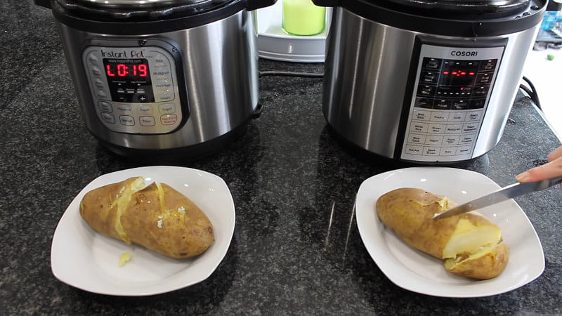 Comparison post between the COSORI 9-in-1 Multicooker and the Instant Pot  IP-DUO60. How would recipes translate from the Instant Pot to the COSORI if  they're the same size? : r/instantpot