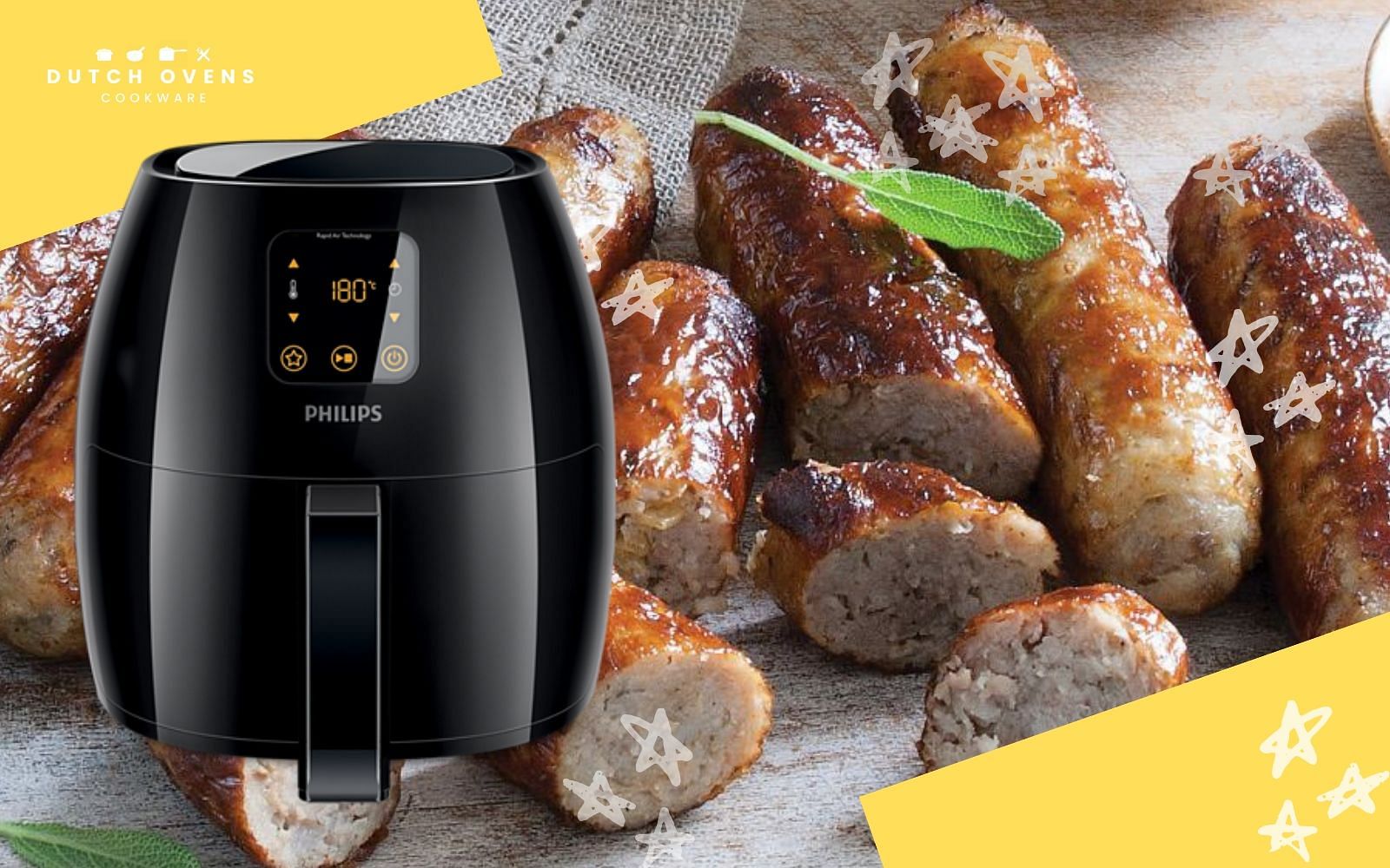 Air hotsell fryer sausages