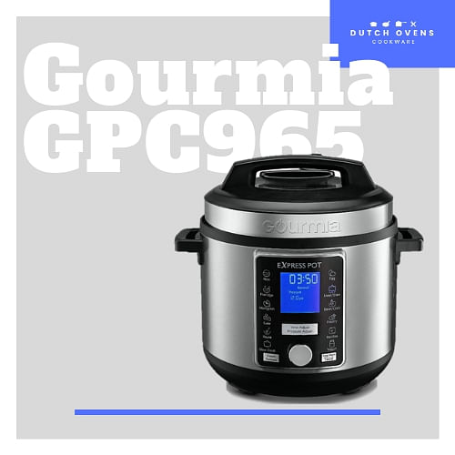 gourmia 6 qt express pot pressure cooker