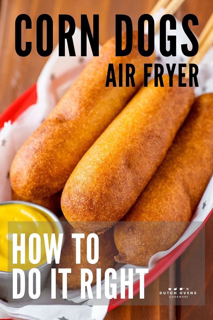 mini corn dogs in nuwave air fryer